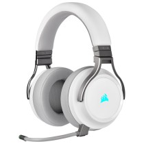 AuricolariBluetoothconMicrofonoCorsairVirtuosoRGBBiancoNeroMulticolore