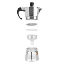 CafetièreItalienneOrbegozoKF1001TArgentéAluminium(1Tasse)