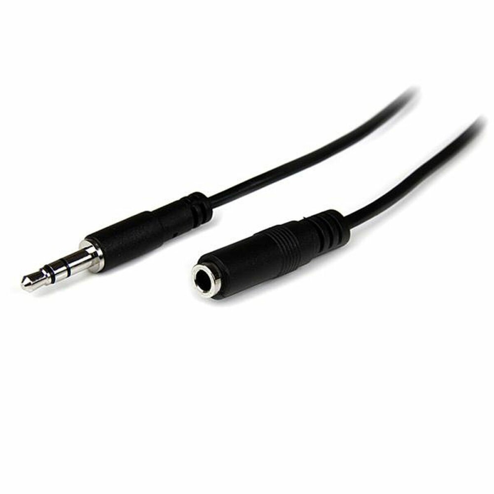 JackExtensionCable(3.5mm)StartechMU2MMFS(2m)Black