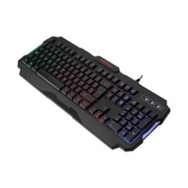 KeyboardwithGamingMouseMarsGamingMCP118BlackSpanishQwerty