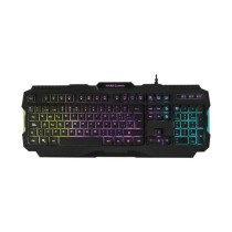 TastaturundGamingMausMarsGamingMCP118SchwarzQwertySpanisch