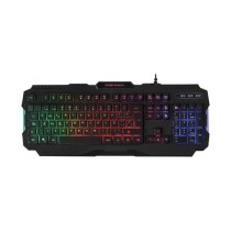 KeyboardwithGamingMouseMarsGamingMCP118BlackSpanishQwerty