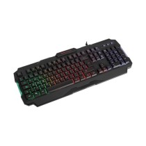 TastaturundGamingMausMarsGamingMCP118SchwarzQwertySpanisch