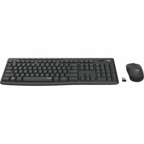 TecladoyRatónInalámbricoLogitechMK295NegroPortugués