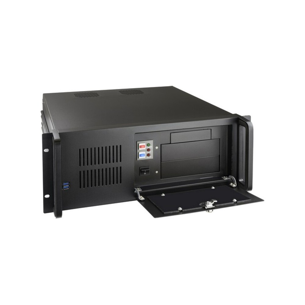 ATXGehäuseTooQRACK-406N-USB319"4USchwarz