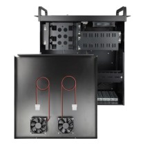 ATXGehäuseTooQRACK-406N-USB319"4USchwarz