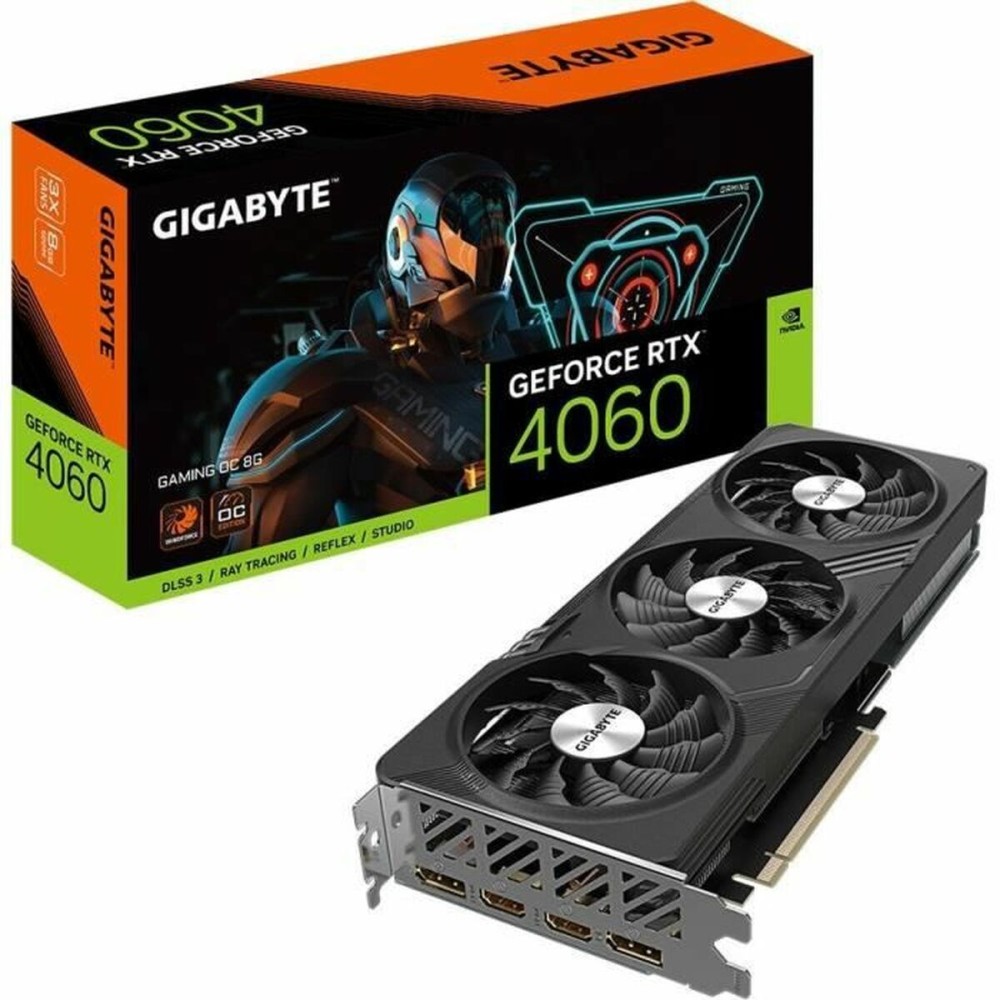 GraphicscardGigabyteGV-N4060GAMINGOC-8GD8GBRAMGeforceRTX4060Ti