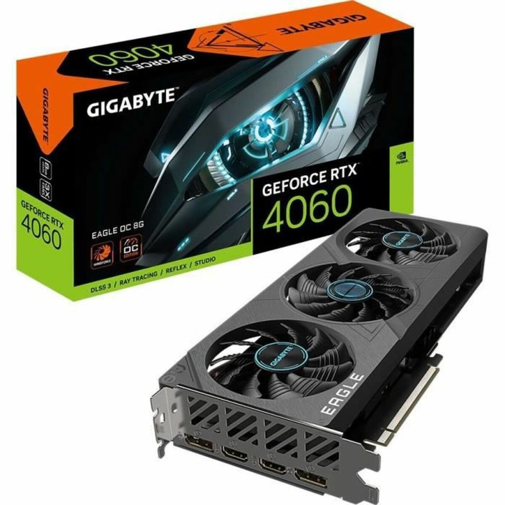 TarjetaGráficaGigabyteGV-N4060EAGLEOC-8GD8GBRAMGeforceRTX4060Ti