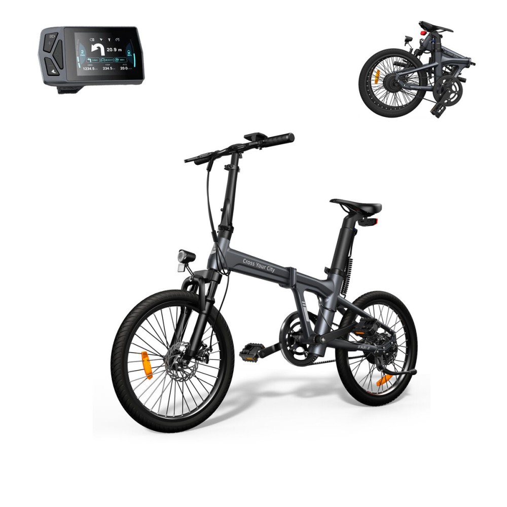 BicicletaEléctricaXiaomiADOAir20S20"100KmGris