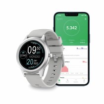 SmartwatchKSIXGlobeSilberfarben