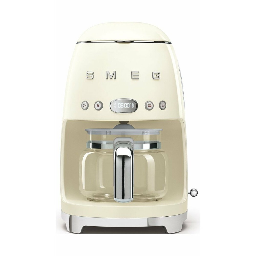 DripCoffeeMachineSmegDCF02CREU1050WRetroGreyCream