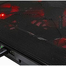 BasediRaffreddamentoGamingperPCPortatileMarsGamingAAOARE0123MNBC22xUSB2.020dBA17"Nero