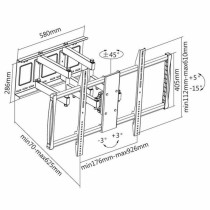 SuporteparaTVcombraçoTooQLP75100TN-B60"-100"