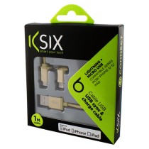 USB-KabelaufMicro-USBundLightningKSIX