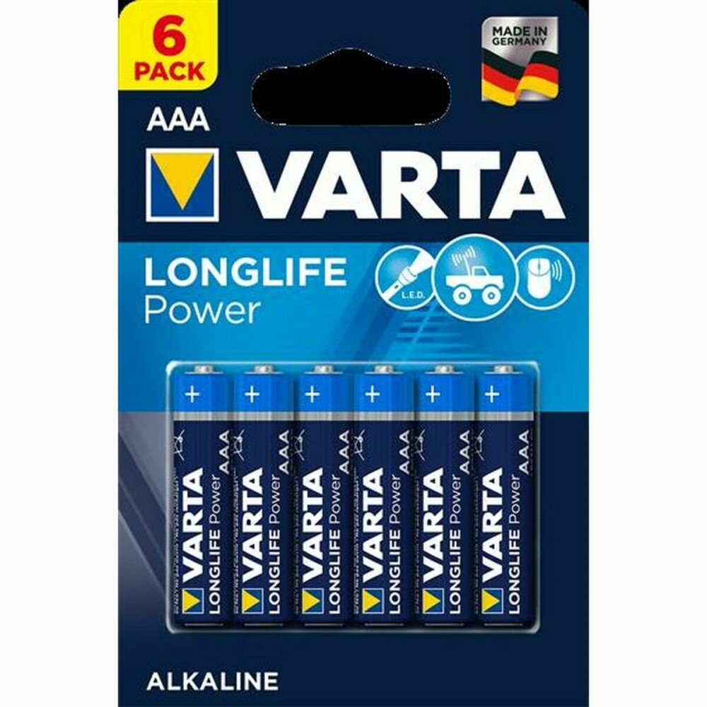 Alkline-BatterieVartaLonglifePower1,5VAAAHighEnergy1,5V1.5VAAA