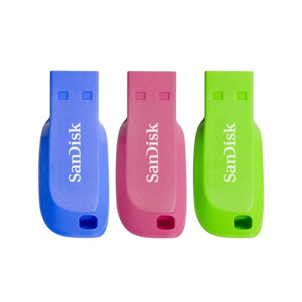 Pendrive SanDisk SDCZ50C-032G-B46T USB 2.0 32 GB (3 uds) 32 GB