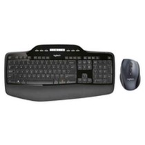 TecladoeRatoLogitechMK710PretoCinzentoSemFiosQwertyespanhol