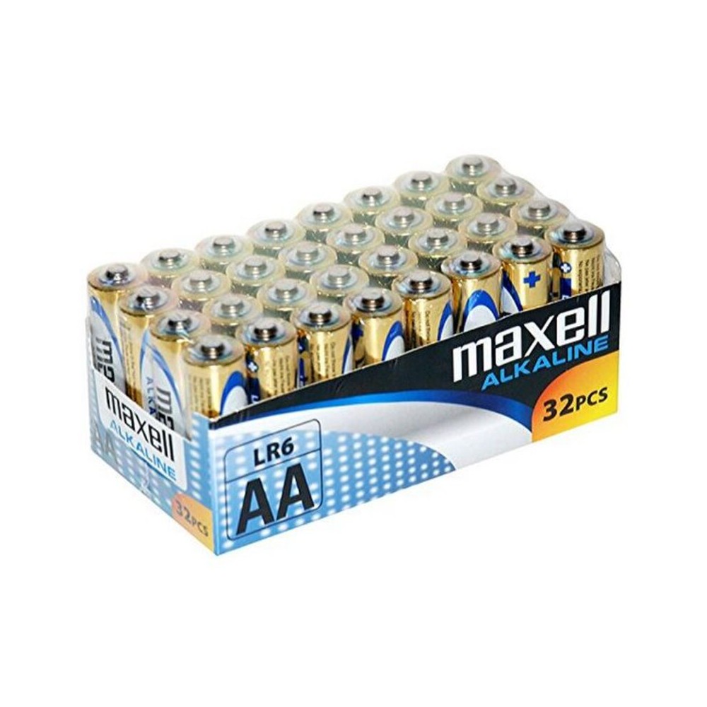 Alkali-Mangan-BatterieMaxellMXBLR06P32LR06AA1.5V(32pcs)(AA)