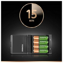 Carregador+PilhasRecarregáveisDURACELLCEF27EU2xAA+2xAAA1700mAh750mAh