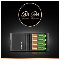 Carregador+PilhasRecarregáveisDURACELLCEF27EU2xAA+2xAAA1700mAh750mAh