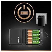 Carregador+PilhasRecarregáveisDURACELLCEF27EU2xAA+2xAAA1700mAh750mAh