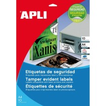 Adhesive labels Apli 20 Sheets 45,7 x 21,2 mm White