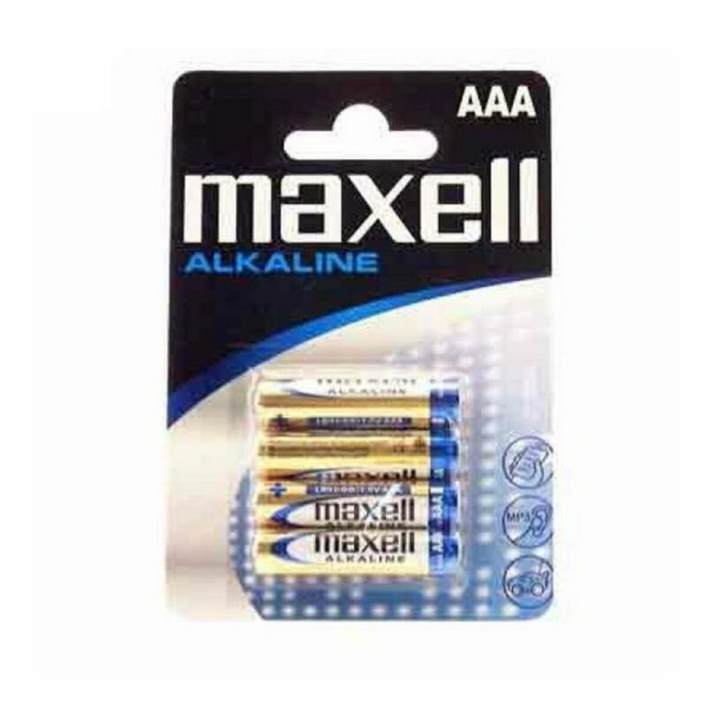 PilhasAlcalinasMaxellMN2400(Pack-4)AAA1,5V