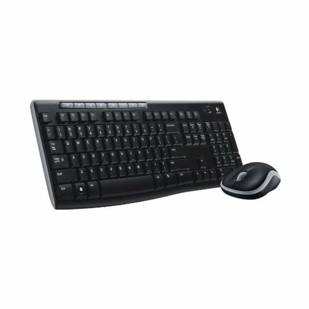 KeyboardandOpticalMouseLogitech920-0045132,4GHzBlackWireless