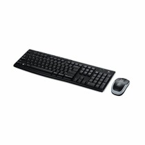 KeyboardandOpticalMouseLogitech920-0045132,4GHzBlackWireless