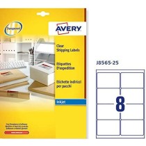 Etichette adesive Avery 99,1 x 67,7 mm Trasparente 25 Foglie (25)