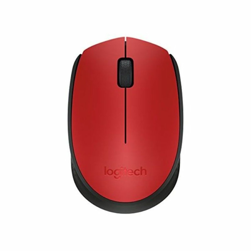 MousesenzaFiliLogitechM1711000dpiNeroRosso