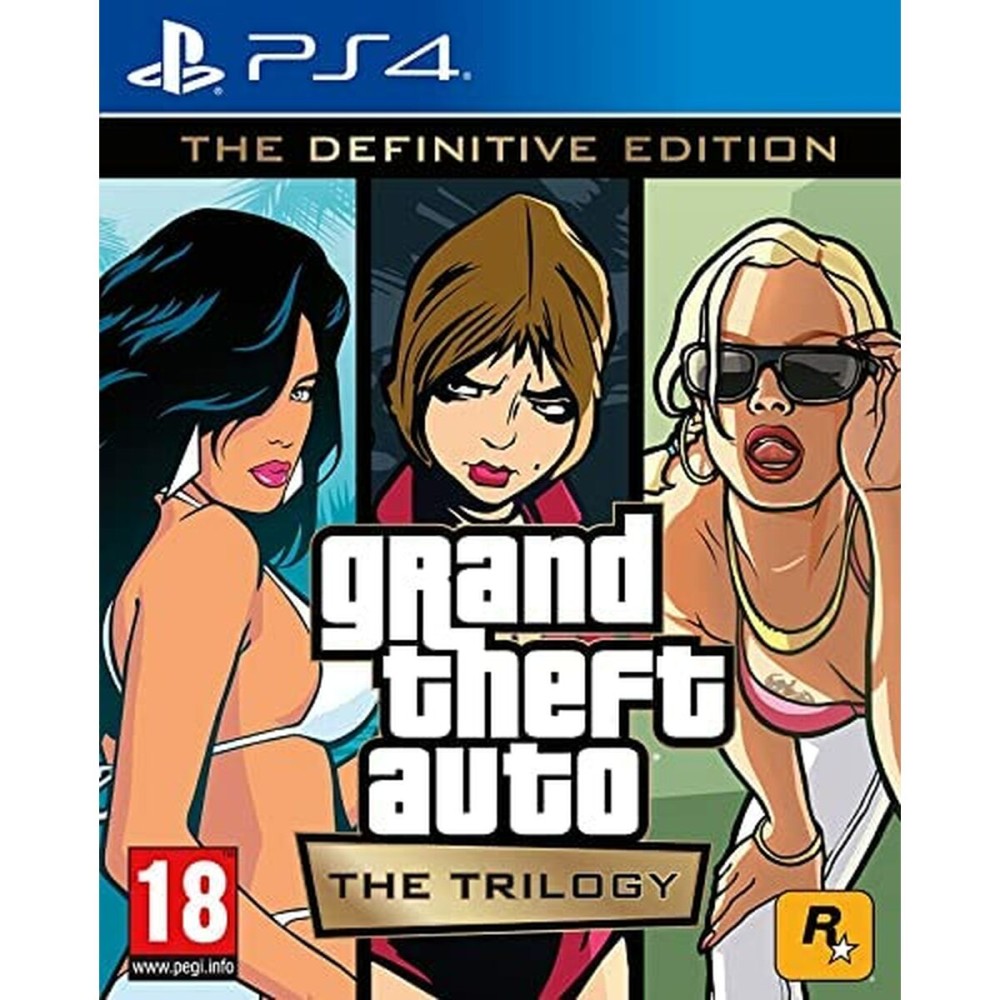 JeuvidéoPlayStation4Take2GTATheTrilogyDefinitiveEdition