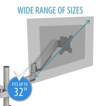 Suporte TV V7 DM1DTA-1E 32" 8 kg