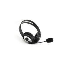 HeadphoneswithMicrophoneCoolBoxCOO-AUM-01BlackBlack/Silver