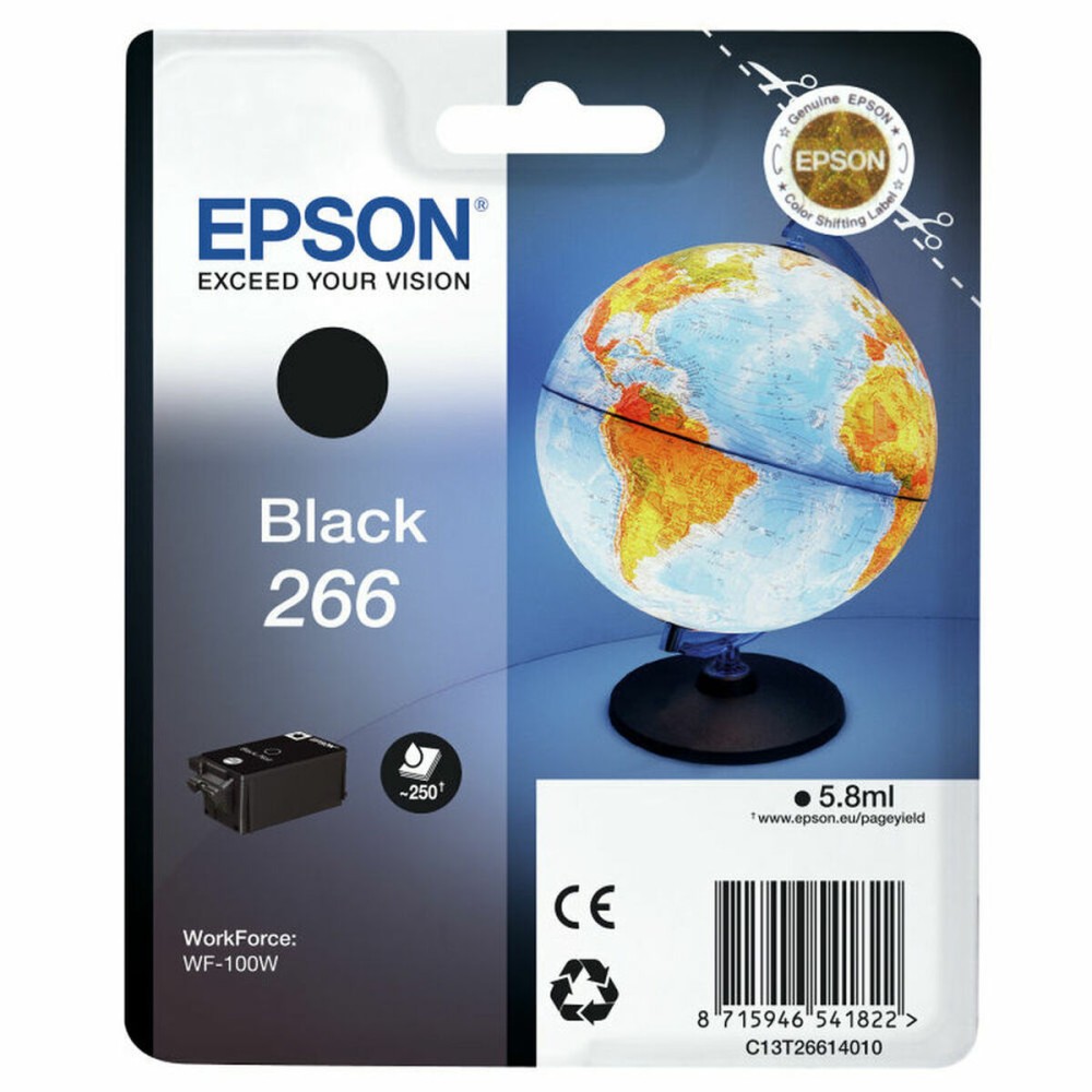 TinteirodeTintaOriginalEpson266WF-100WPreto