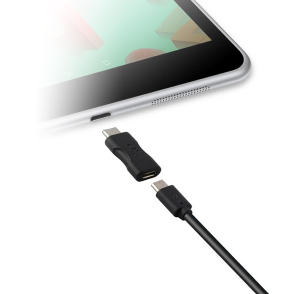 AdattatoreUSB2.0conUSB-C3.1KSIXNero