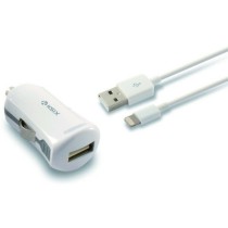 Auto-Ladegerät+Lightning-KabelMFiKSIXApple-compatible2.4A