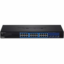 Switch Trendnet TEG-30284 1000 Mbit/s Noir