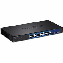 Switch Trendnet TEG-30284 1000 Mbit/s Schwarz