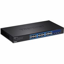 Switch Trendnet TEG-30284 1000 Mbit/s Negro