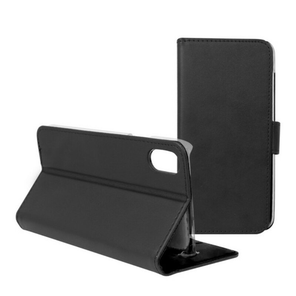 MobileCoverCaseIphoneXContactSlimBlackTextilePolycarbonate