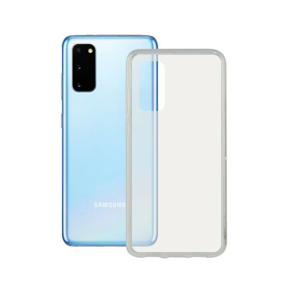 MobilePhoneCasewithTPUEdgeSamsungGalaxyS20+ContactFlexTransparent