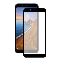 BildschirmschutzausHartglasXiaomiRedmi7aFullGlue2.5D