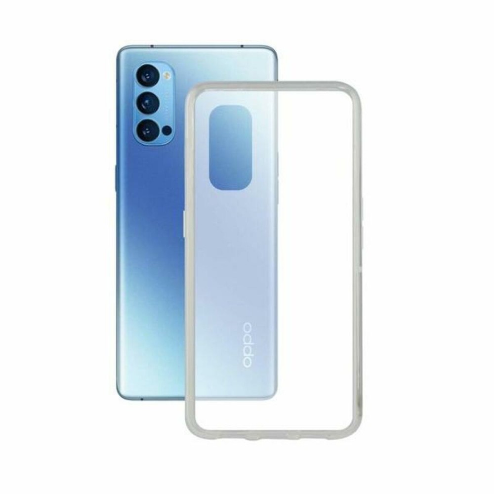 CustodiaOppoReno4Pro5GKSIXFlexTPUTrasparente