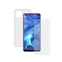 TemperedGlassMobileScreenProtector+MobileCaseOppoReno4ZContactTransparent