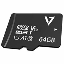 Tarjeta de Memoria Micro SD con Adaptador V7 VPMD64GU3            64 GB