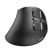 Mouse senza Fili Trust Voxx Bluetooth Ricaricabile Ergonomico Verticale Nero 2400 dpi