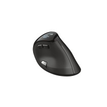 Schnurlose Mouse Trust Voxx Bluetooth Aufladbar Ergonomisch Vertikal Schwarz 2400 dpi
