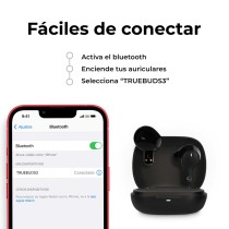 AuricularesBluetoothKSIXTrueBuds3