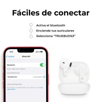 AuricularesBluetoothKSIXTrueBuds3